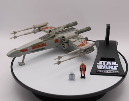 STAR WARS VEHICLE MICRO MACHINES ACTION FLEET X-WING RED 6 SQUADRON JEK PORKINS - Picture 2 of 2