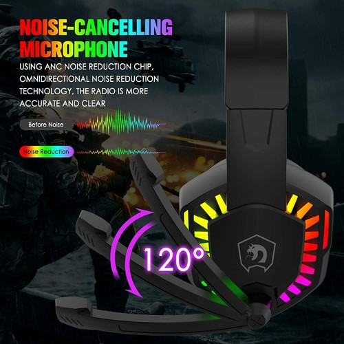 4 IN 1 80% Gaming Keyboard LED Backlit,RGB Mouse,Free Pad and Stereo Headset Set - Picture 17 of 19