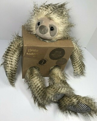 SLOTH Heat & Hug Plush Stuffed Animal NEW! Little Toasties New Zealand | eBay