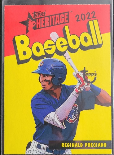 2022 TOPPS HERITAGE MINOR LEAGUE SPs, VARIANTS, AND INSERTS-PICK FROM LIST! - Picture 36 of 92