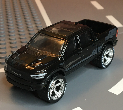 Hot Wheels 2020 Dodge RAM 1500 Rebel CUSTOM Super Real Riders Wheel Swap - Picture 9 of 12