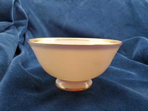 Discontinued Lenox China Tuxedo J-33 Replacement Tea Cup Bone China Gold Accents - Picture 5 of 8