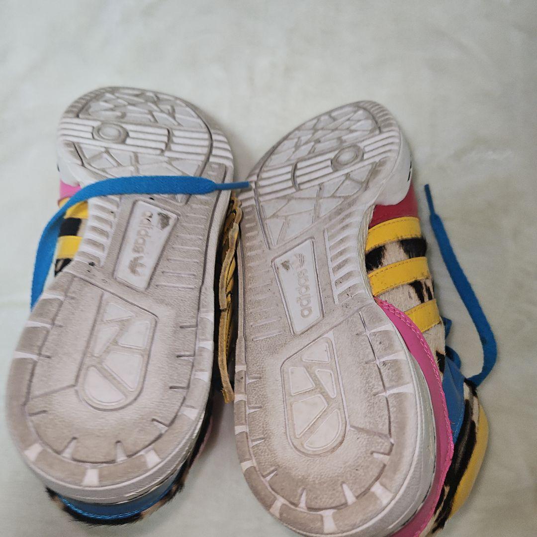 Adidas Jeremy Scott Wings 2.0 Leopard 2ne1 US 4.5 Multicolor