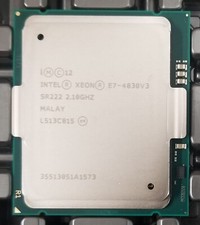 Intel Xeon E7-4830 v3 12-Core 2.1GHz / 2.7GHz LGA2011 CPU SR222