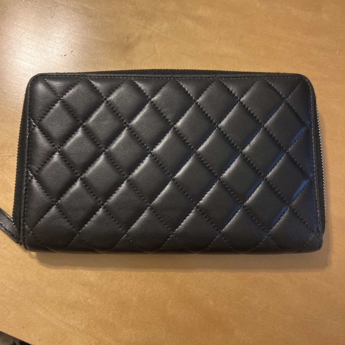 CHANEL ブラック マネークリップ CHANEL（シャネル） 美品 ココマーク マトラッセ マグネット式