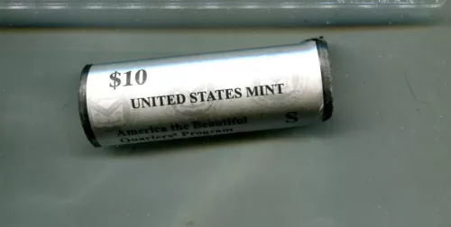 2013 D MOUNT RUSHMORE SOUTH DAKOTA NATIONAL PARK QUARTER GOVERNMENT ROLL BU