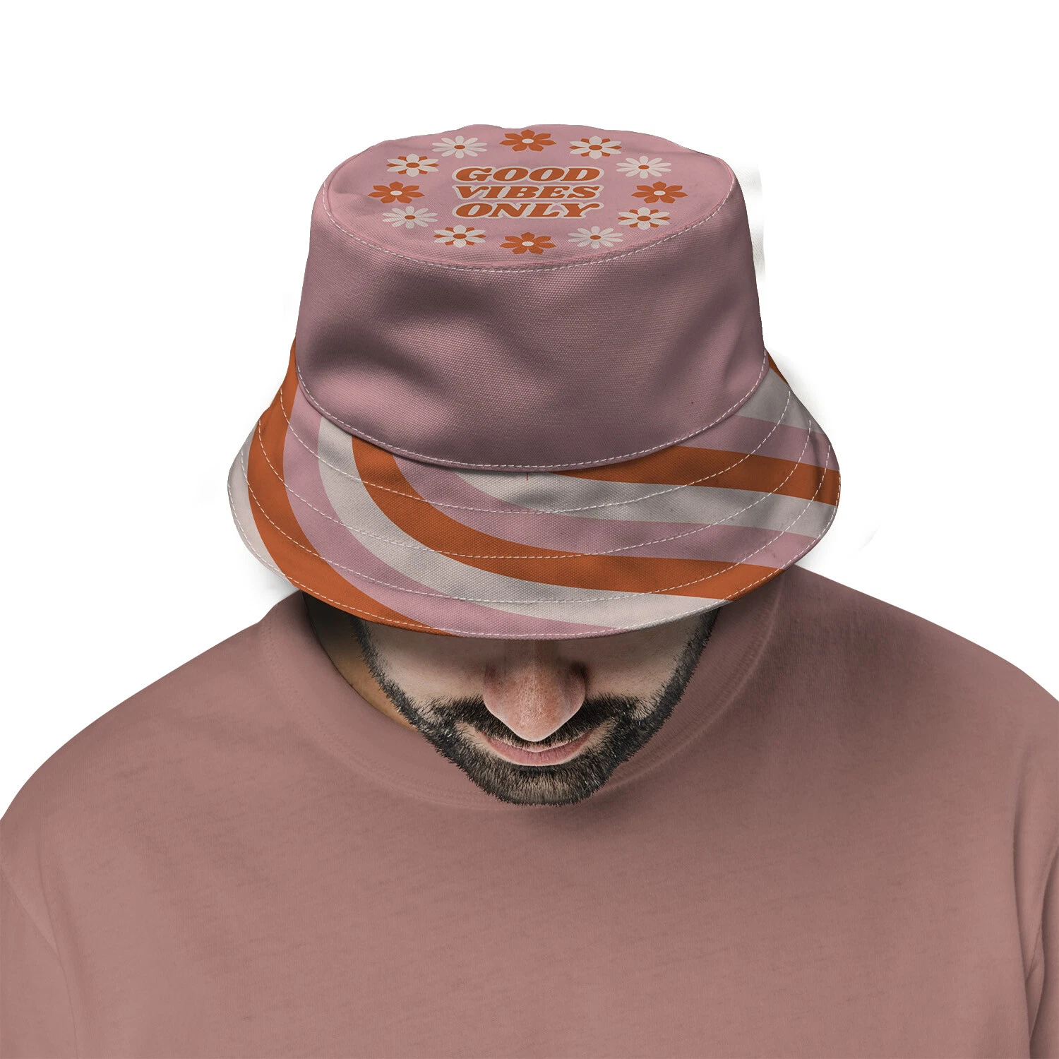 Good Vibes Only - Bucket Hat Fashion Sun Cap Outdoor Hat Unisex