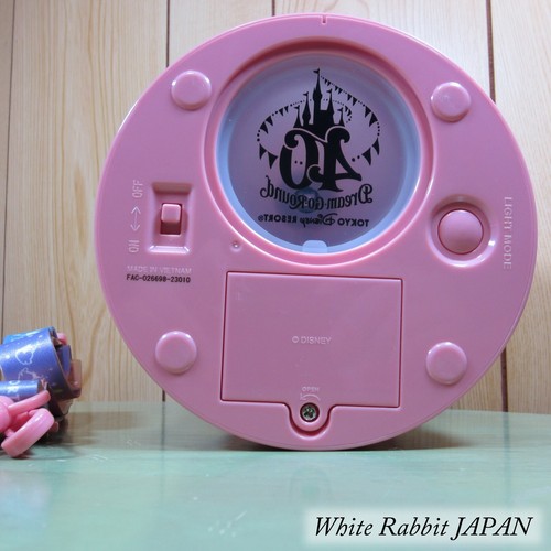 40th Anniv. Light Up Popcorn Bucket Dream Go Round Tokyo Disney Resort Japan - Picture 19 of 24