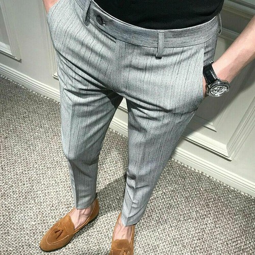 Dress Business Pencil Trousers | eBay
