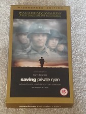 VHS Saving Private Ryan Widescreen Edition.