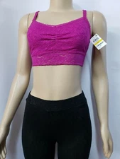 Jenni by Jennifer Moore Lace Bralette Fuchsia Kiss Size Medium NWT #CB2