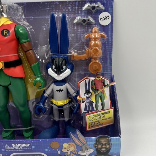 Space Jam New Legacy Talking LeBron James Robin Bugs Bunny Batman Figures NEW - Picture 4 of 7