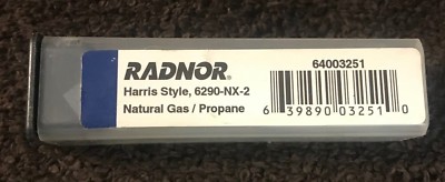 Radnor Propane/Natural Gas Cutting Tip 6290NX-2 Harris Torch US Seller Fast Ship