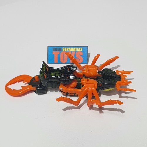 Vtg Transformers Beast Wars POWERPINCH figure COMPLETE 1997 Basic Class Predacon - Picture 7 of 7