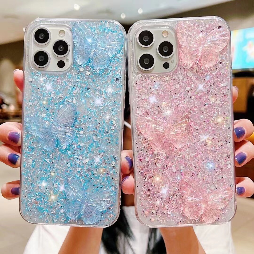 Uposao Compatibile con Samsung Galaxy A70 Glitter Bling