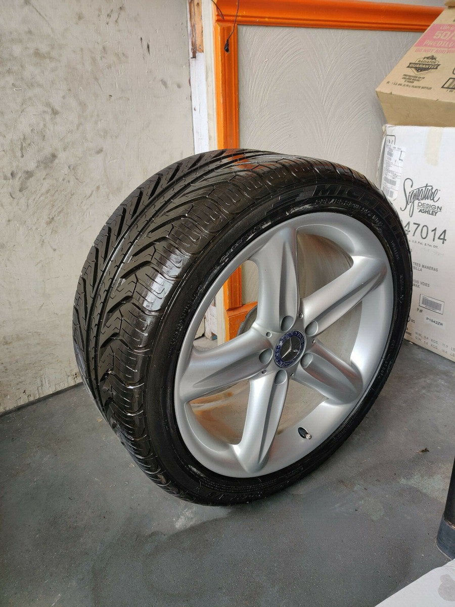 4) Michelin Pilot Sport 285/35R18 18x9.5 [80% LIFE] R230 SL500