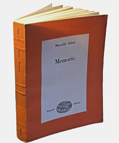 MARCELLO SOLERI MEMORIE GIULIO EINAUDI 1949 - Imagen 7 de 23