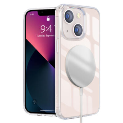 Nevox StyleShell ShockFlex Hülle für Apple iPhone 14 Transparent MagSafe Tasche
