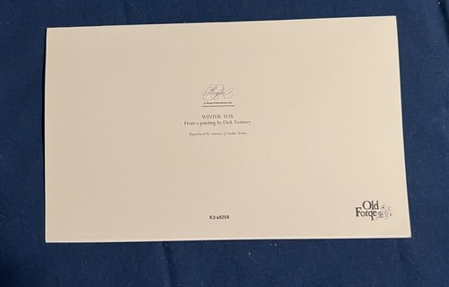 Fox Holiday Card - “Winter Fox” - Picture 3 of 5