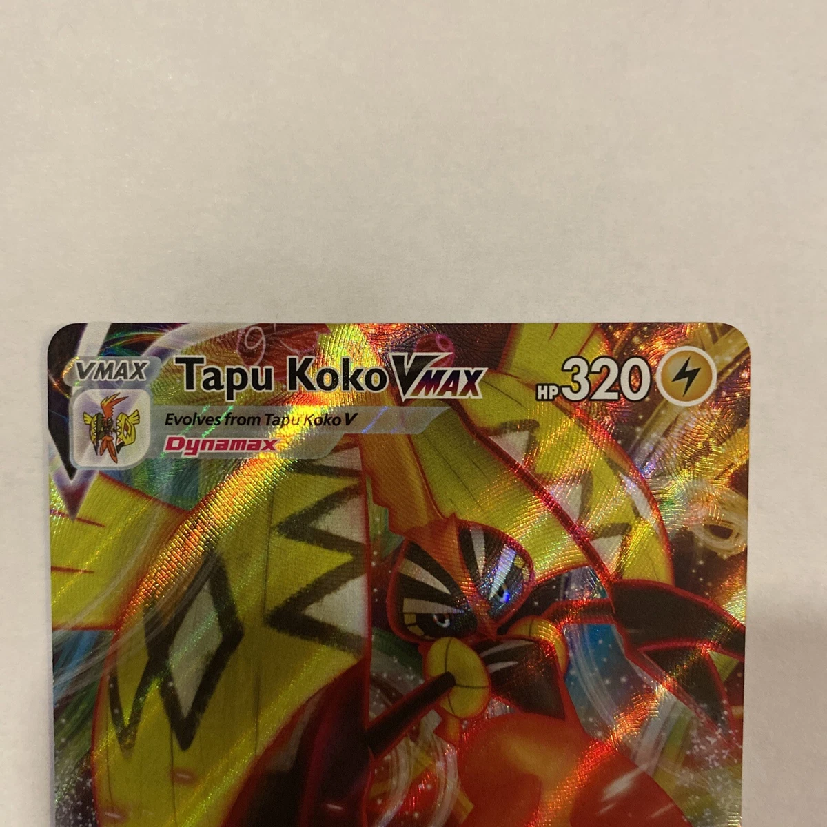 Tapu Koko V & Vmax Ultra Rare Card Set - 050/163 & 051/163 - Battle Styles  Sword & Shield