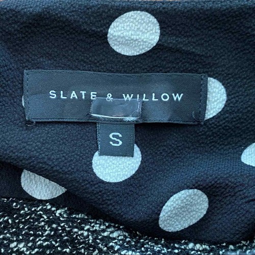 Black slate and willow tweed crop jacket - Picture 5 of 10