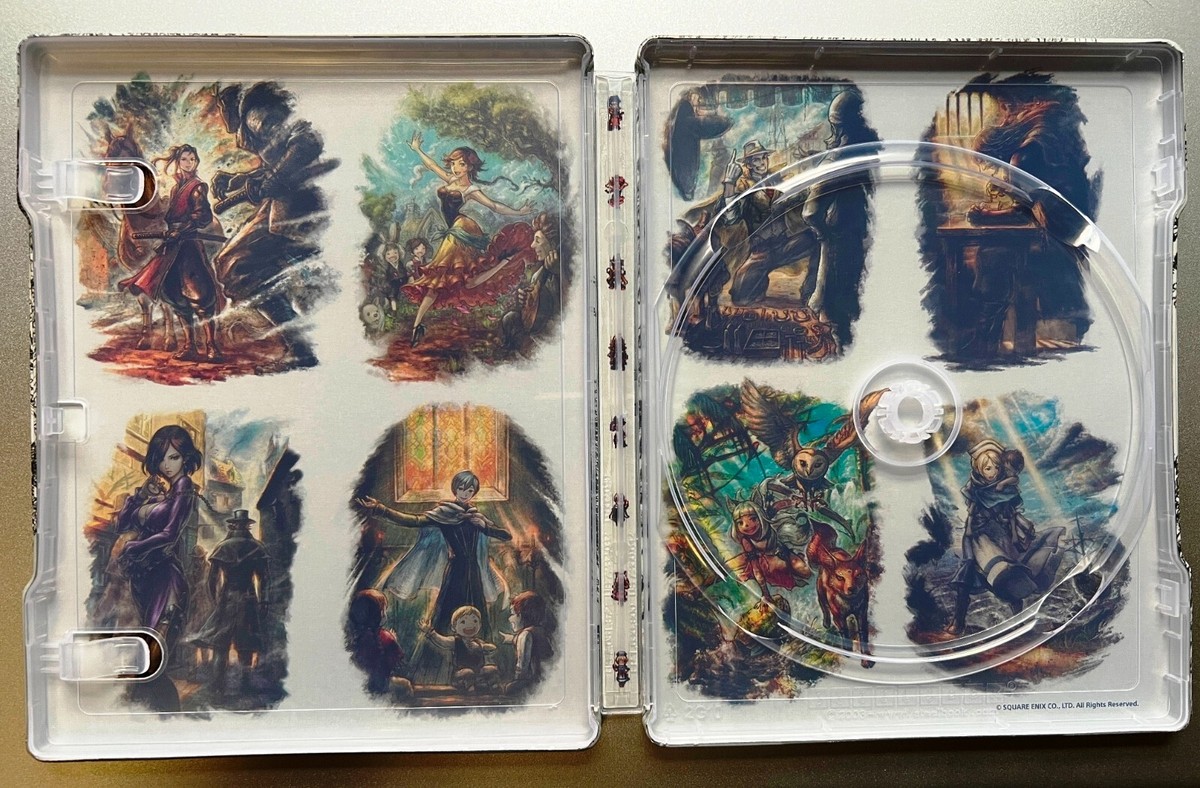 OCTOPATH TRAVELER II 2 Steelbook G2 Collector's STEELCASE PS4 PS5 XBOX - no  game