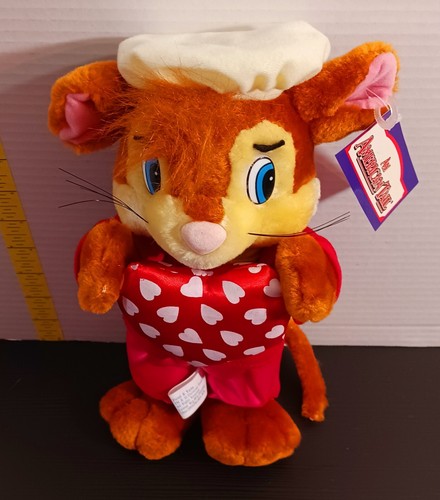 Vtg An American Tail Plush Universal Studios Yasha 1986 Stuffed Mouse - Picture 9 of 14