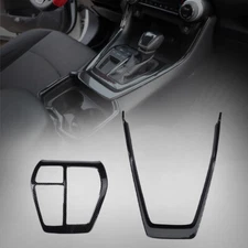 For Toyota RAV4 2019-2021 Console Gear Shift Box Panel Cover Trim Carbon