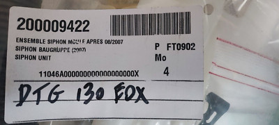 De Dietrich Remeha 200009422 Siphon Set Form dtg130eox nach 2007