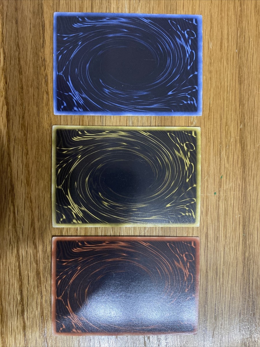 YuGiOh GBI-001, 002, 003 Ultra Rare Slifer Obelisk Ra Egyptian God Cards