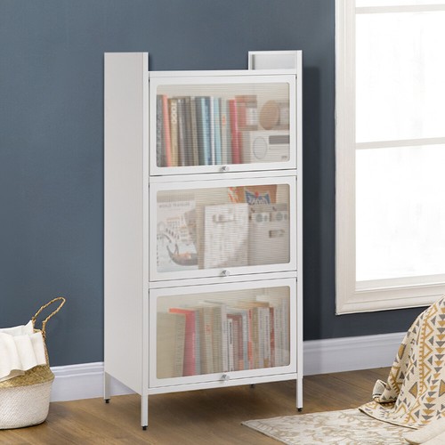 White/Grey Cube Bookcase Shelving Display Shelf Storage Unit Home Organizer NEW - Picture 3 of 34