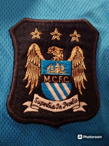 Heimtrikot Le Coq Sportif Manchester City 2001-02 XL 46/48 - Bild 2 von 8