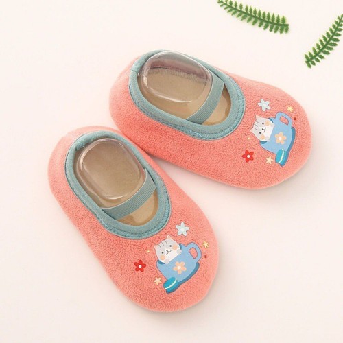 Baby Anti-Slip Socks Shoes Warm Crib Slippers - Picture 11 of 14