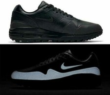 🔥 Nike Air Max 1 G Golf Shoes | Women's UK 5.5 EU 39 US 8 | AQ0865-007 Black 🔥