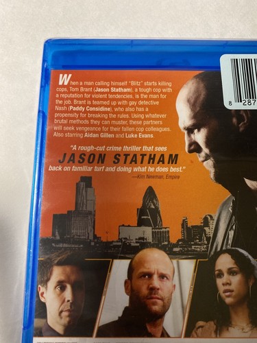 BLITZ Blu Ray DVD Jason Statham COP KILLER VS. KILLER COP Rated R New Sealed - Picture 5 of 6