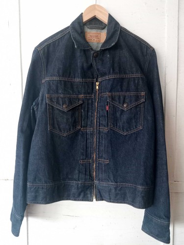VINTAGE LEVIS 70312 04 TRUCKERJACKE für Herren Größe L