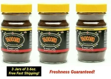 (3 Jars 3.6oz) Yaucono Instant Coffee Jar Cafe Yaucono instantaneo de PR