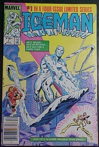 ICEMAN #'s 1-4! SET COMPLETO! MARVEL COMICS 1984 - Foto 2 di 9