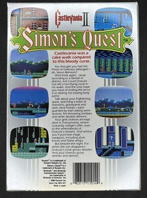 Castlevania II: Simon's Quest (Nintendo NES) autentico e completo CIB molto buono