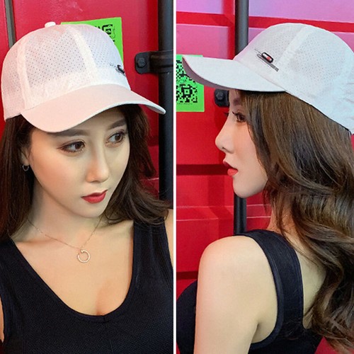 Outdoor Sport Running Baseball Mesh Hat Men Women Quick-drying Summer Visor Cap_ - Picture 12 of 34