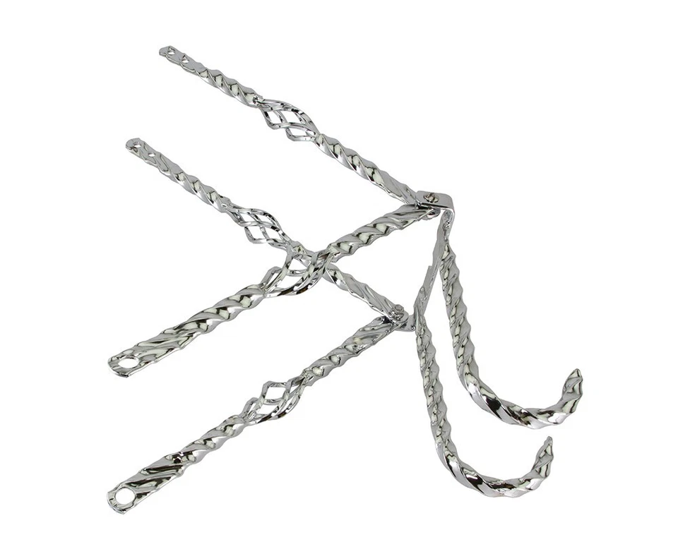 VINTAGE LOWRIDER SQUARE CAGE TWISTED CHROME CONTINENTAL SPARE KIT 20" BICYCLES. — 第 3/3 张图片