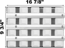 510-1025 Briquette Tray Replacement Parts for Gas Grill Alfresco Artisan Briquet
