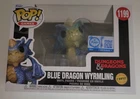 Funko Pop Games Blue Dragon Wyrmling 1199 Exclusive CHASE Dungeons & Dragons D&D