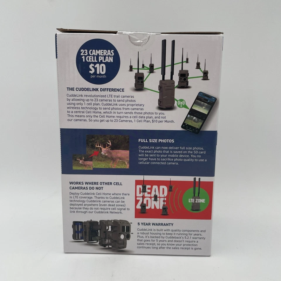Cuddeback CuddeLink - Gen 3 - 8MP IR - C21-002 - Green Bay - NUEVO SELLADO Foto 3 de 4