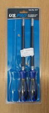 US PRO Tools 2 Piece 300mm Flexi Screwdrivers - Flexible Screwdriver Set 1617