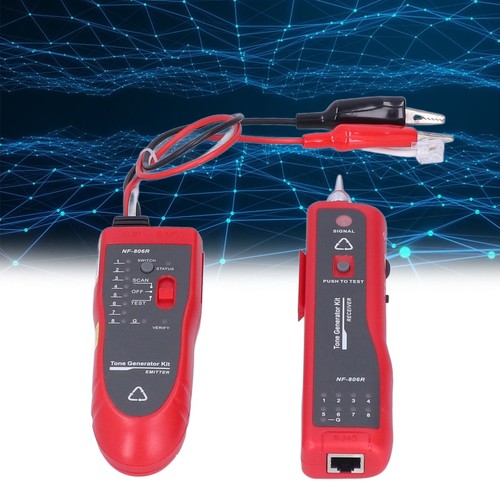 Cable Tester Anti Burn Powerful Function ABS Portable Line Finder For Internet - Bild 4 von 12