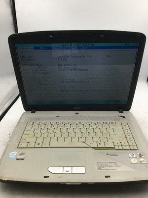 ACER ASPIRE 5315 - BOOTS TO BIOS - INTEL CELERON - 2GB RAM - 15'' - READ -BB