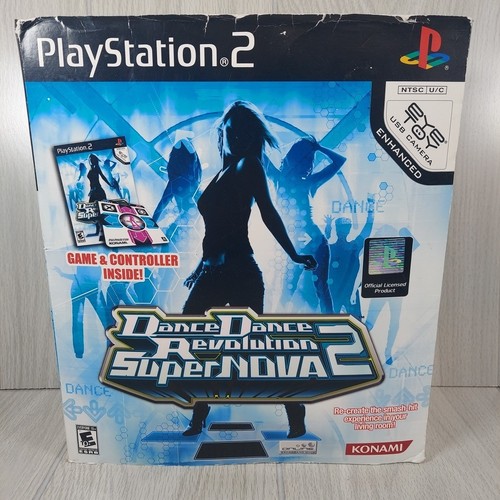 Dance Dance Revolution Supernova 2 Mat and Box Playstation 2 PS2 No Game - Picture 1 of 15