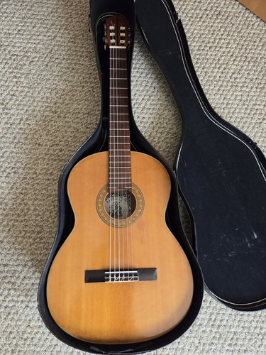 Vintage 1970s Alvarez Artist 5003 Classical Guitar MIJ w Case & New Strings