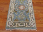 Turkish Oushak Rug,Modern Multicolored Area Rug,Handmade Bohemian Rug 2x3 Ft — photo 4